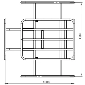 CADRE POUR LE TRANSPORT EWB150-100L – ZIPPER